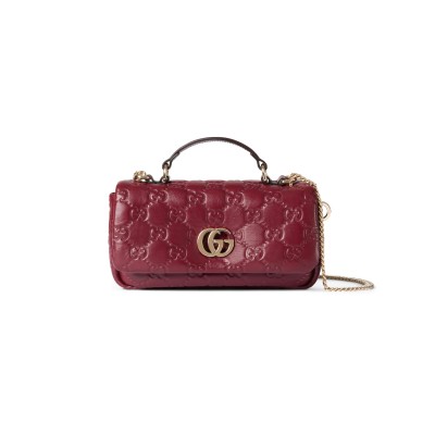 GUCCI GG MILANO SMALL TOP HANDLE BAG 806017 (21*12.5*6cm)
